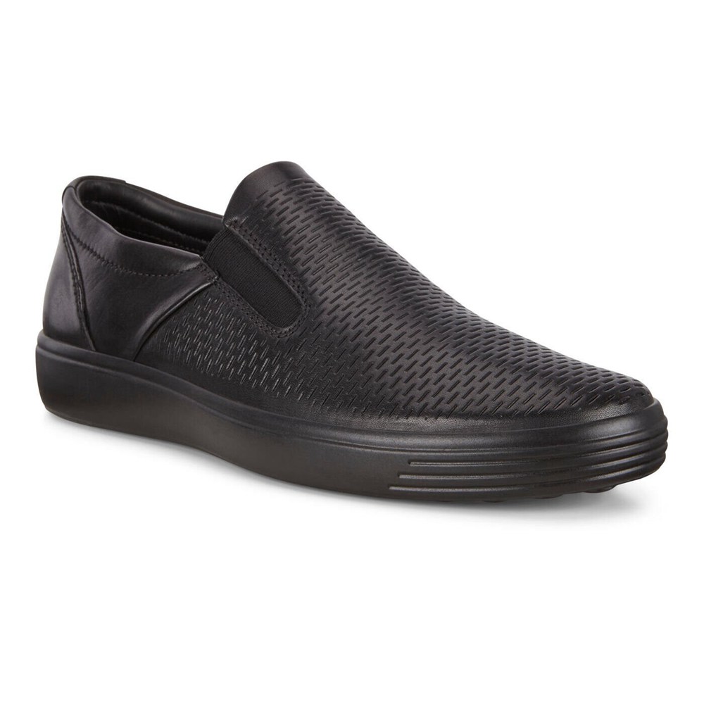 Slip On Hombre - ECCO Soft 7 Sneakerss - Negros - IQE406752